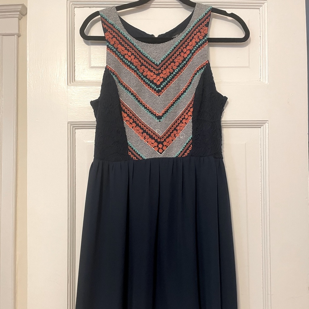 Colorful dress!